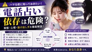 電話占い依存の実態！ハマる心理・危険性・抜け出す方法を解説